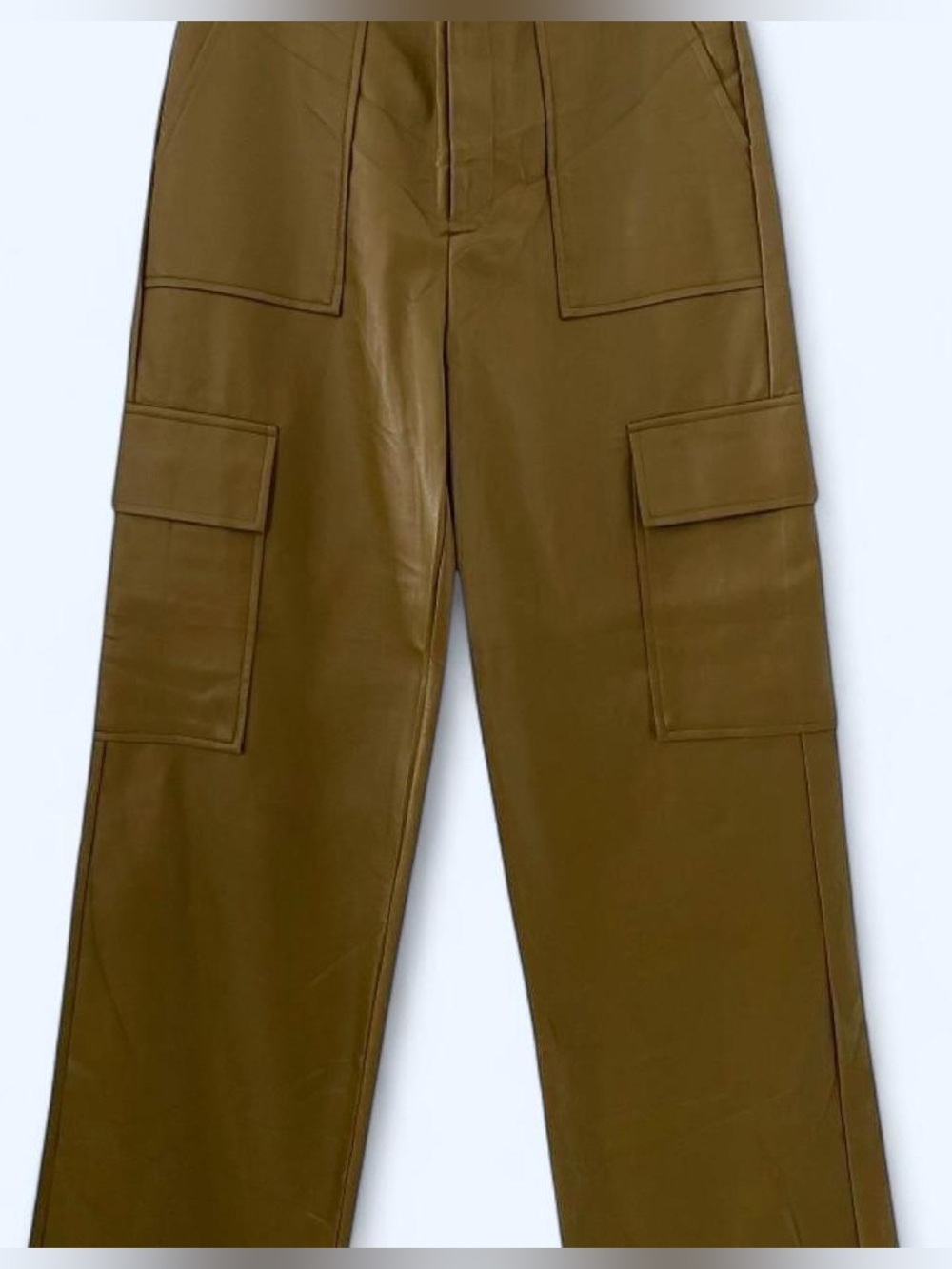Wayf Women's Khaki and Green Trousers